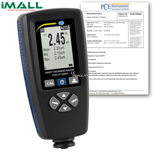 Máy đo độ dày lớp phủ PCE CT 5000H-ICA