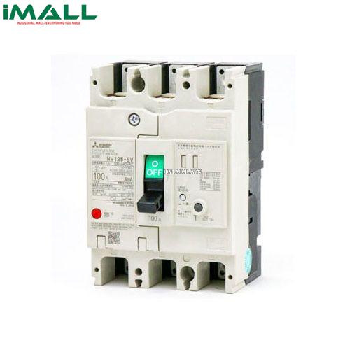 Cầu dao tự động chống giật (ELCB) Mitsubishi NV125-SV 3P 30A (30kA 30mA)