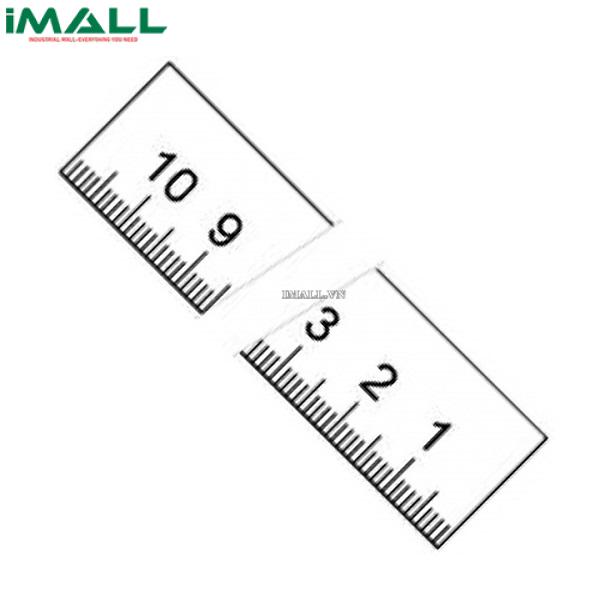 Thước lá bằng thép không gỉ, bề mặt chống chói VOGEL 1027260200 (2000mm)