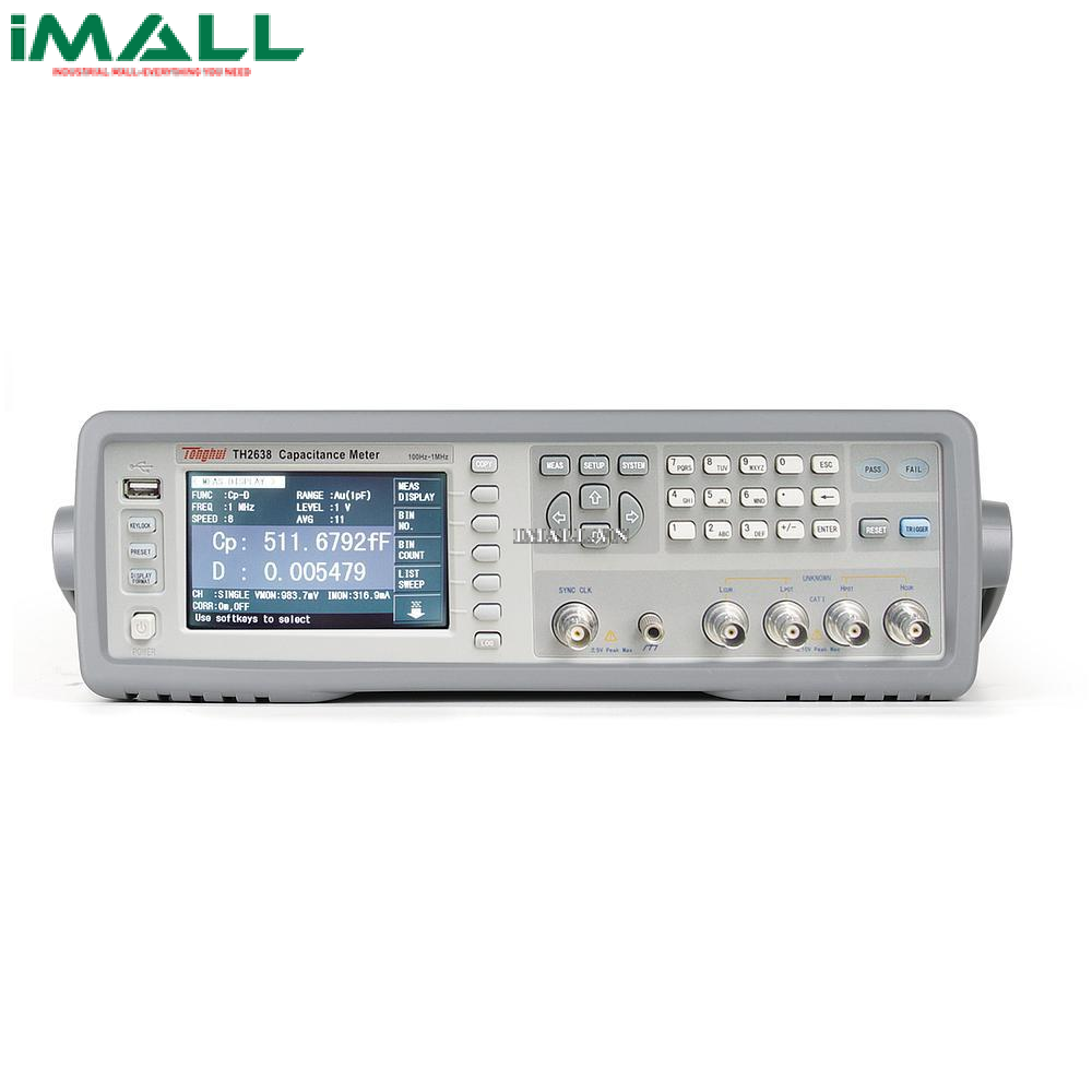 Máy đo trở kháng chính xác Tonghui TH2638 (100Hz~1MHz)