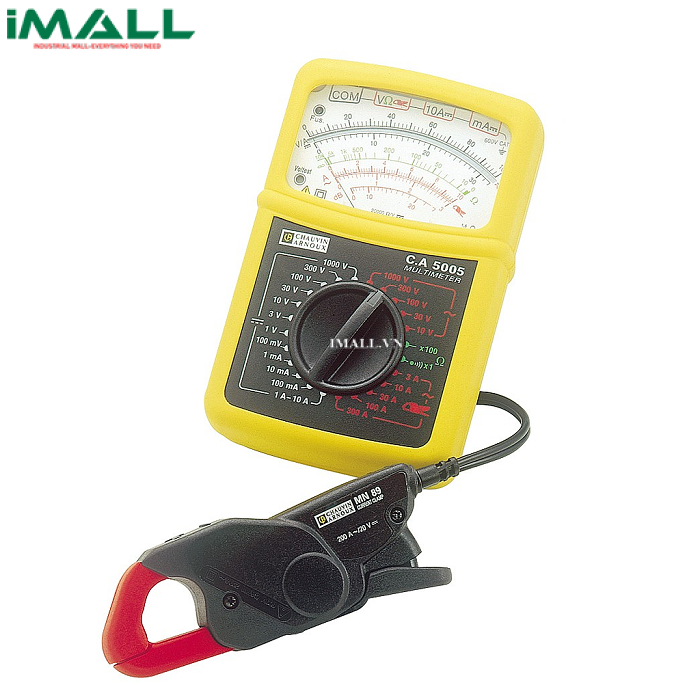Ðồng hồ vạn năng kim Chauvin Arnoux C.A 5005 (P01196523E, kèm kìm AC)