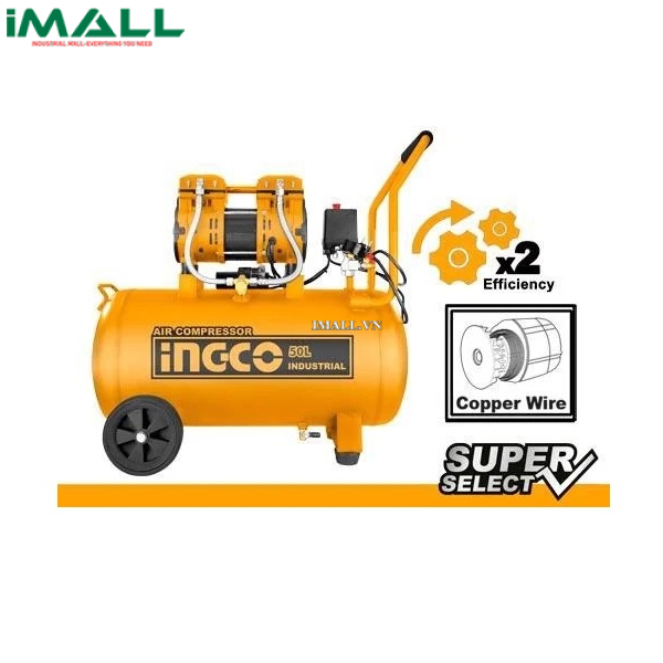 Máy nén khí không dầu INGCO ACS112501T (1200W)