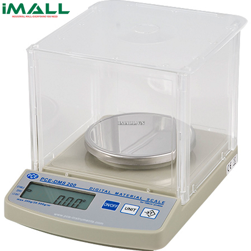 Cân đếm (0-200 g, 0-20.000 g/m², 0-7,05 oz hoặc 0-589,87 oz / yd²) PCE DMS 200