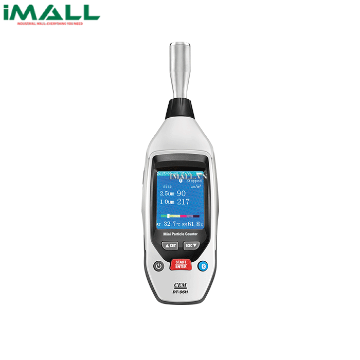 Máy đếm hạt tiểu phân mini CEM DT-96B (CH:2.5,10um; PM2.5:0～2000ug/m3;PM10:0～2000ug/m3)
