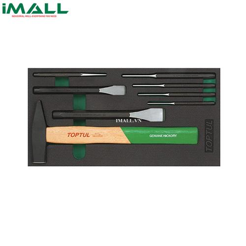 Bộ búa đột và đục 8 chi tiết Toptul GVA0807