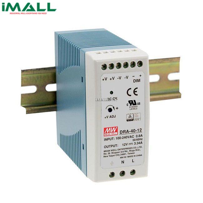 Bộ nguồn Meanwell DRA-40-12 (40W 12V 3.34A)