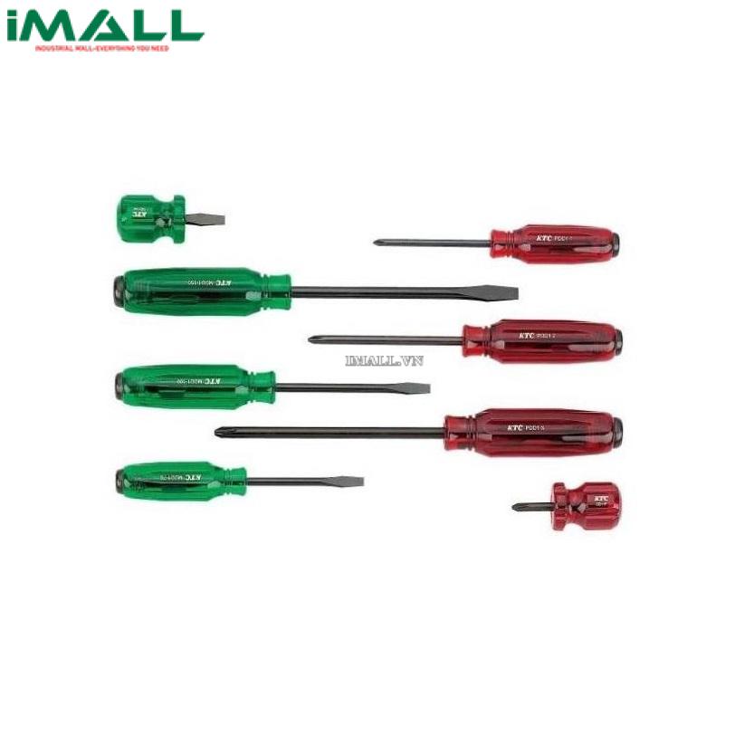 Bộ tô vít loại cán nhựa KTC PMD18 (8 chi tiết)