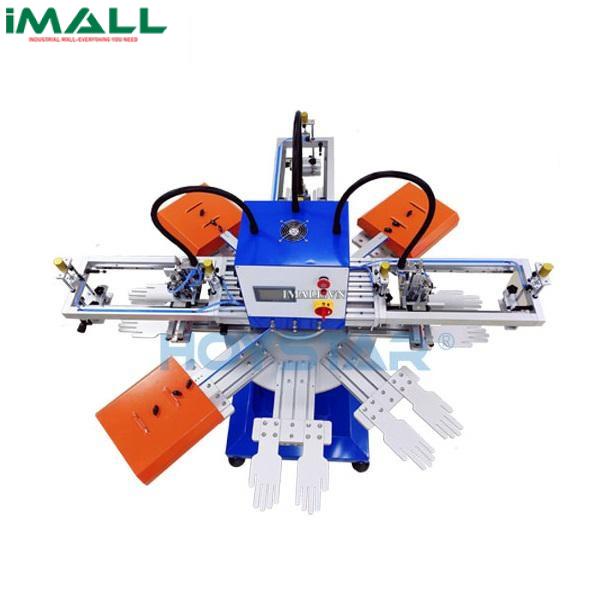 Máy in lụa ba màu cho găng tay Hoystar GW-300TRS-G (700 đôi/h)