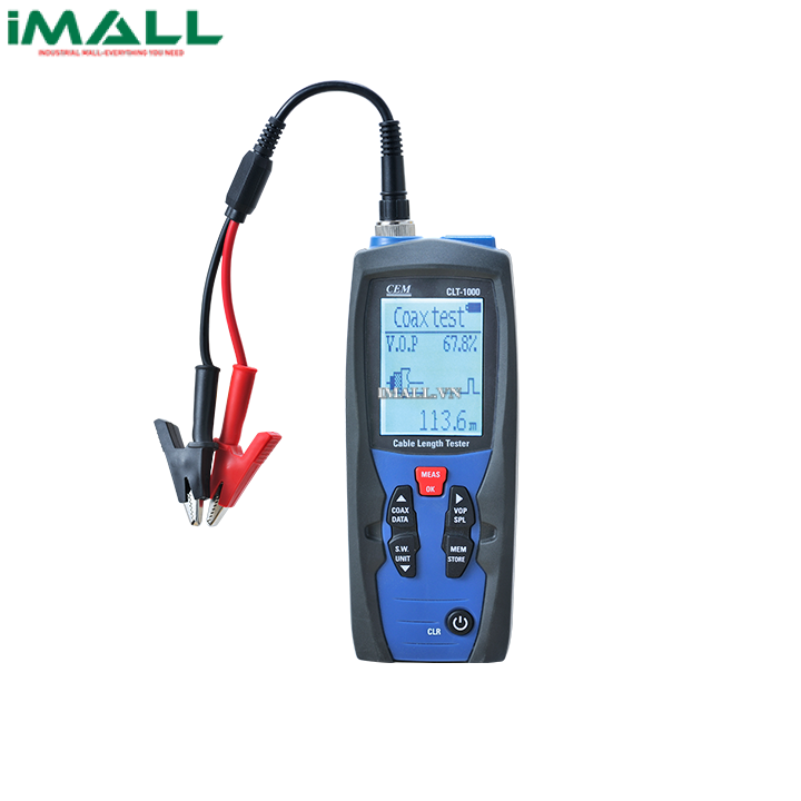 Máy kiểm tra cáp và dài dây CEM CLT-1000 (3.0km tại V.O.P≤99.9%)