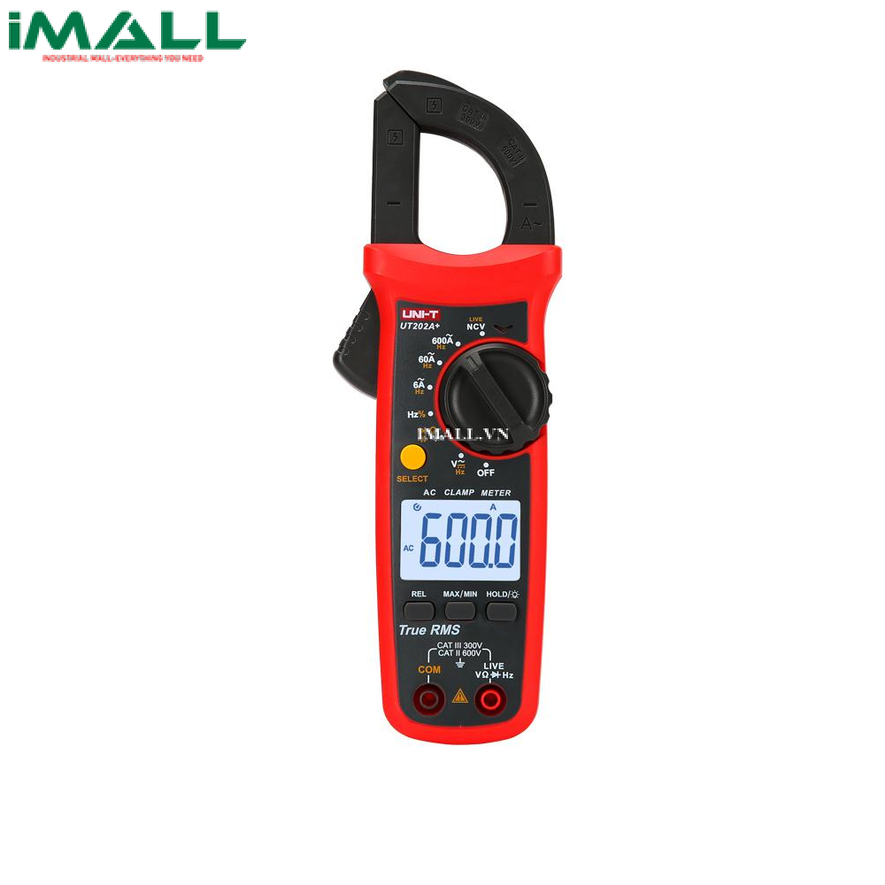 Ampe kìm UNI-T UT202A+ (AC 600A,True RMS)
