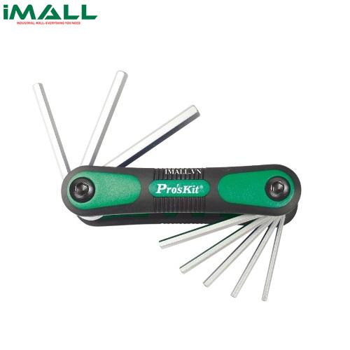 Bộ lục giác Pro'skit HW-121M (1.5,2,2.5,3,4,5,6,8mm)
