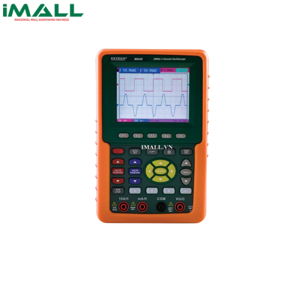 Máy hiện sóng cầm tay Extech MS420 (20MHz, 2-Channel)