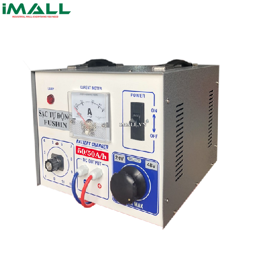 Máy sạc tự động 24V-48V - 50A Dây đồng Fushin STĐ-24V-48V-50A