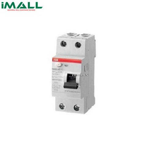 CB chống rò ABB F202 AC-100/0.03 30mA 100A 2P (2CSF202005R1900)