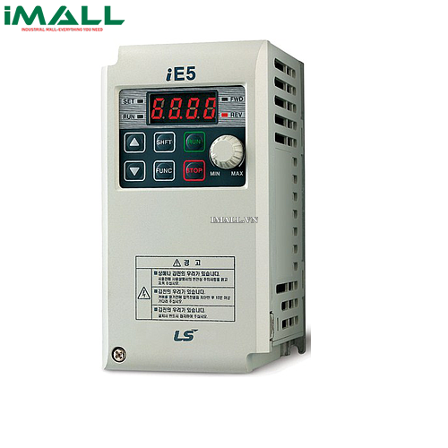 Biến tần LS iE5 SV002iE5-1 (1 pha, 230V, 0.2kW, hãm động năng)