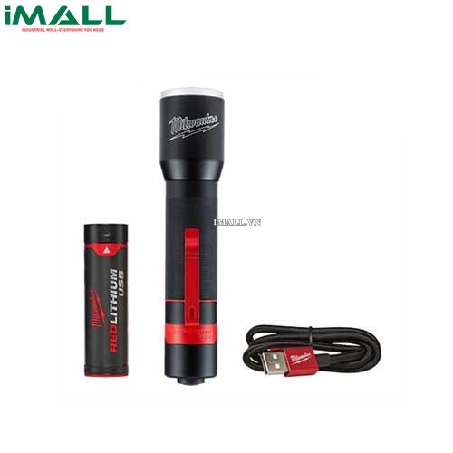 Đèn LED pin chiếu xa vỏ kim loại Milwaukee L4 MLED-201