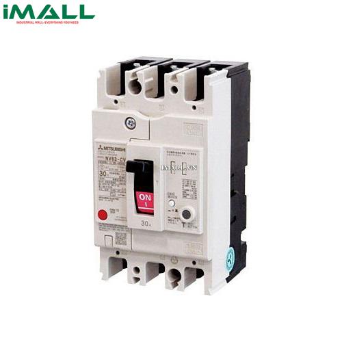 Cầu dao chống giật (ELCB) Mitsubishi NV63-CV 3P 15A (5kA 30mA)
