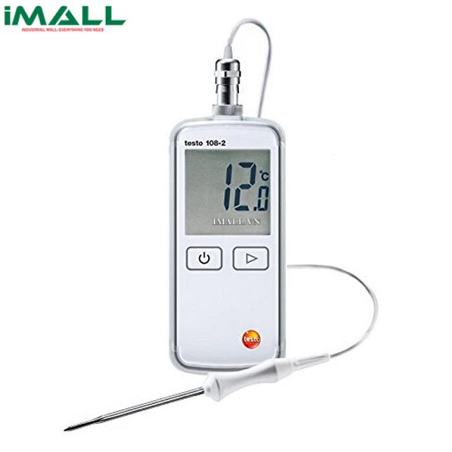 Máy đo nhiệt độ TESTO 108 (0563 1080, -50 ~ +300 °C, IP67, TopSafe)