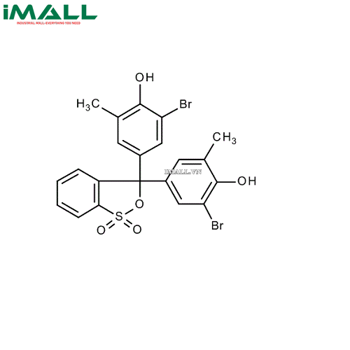 Hóa chất Bromocresol purple indicator (C₂₁H₁₆Br₂O₅S, Chai thủy tinh 25g) Merck 1030250025