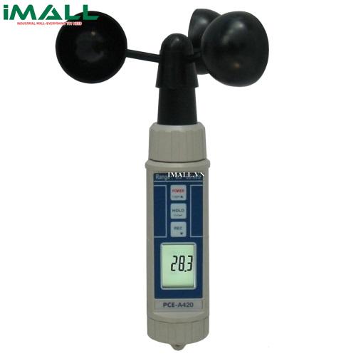 Máy đo tốc độ gió PCE-A420 (0,9 đến 35,0 m)