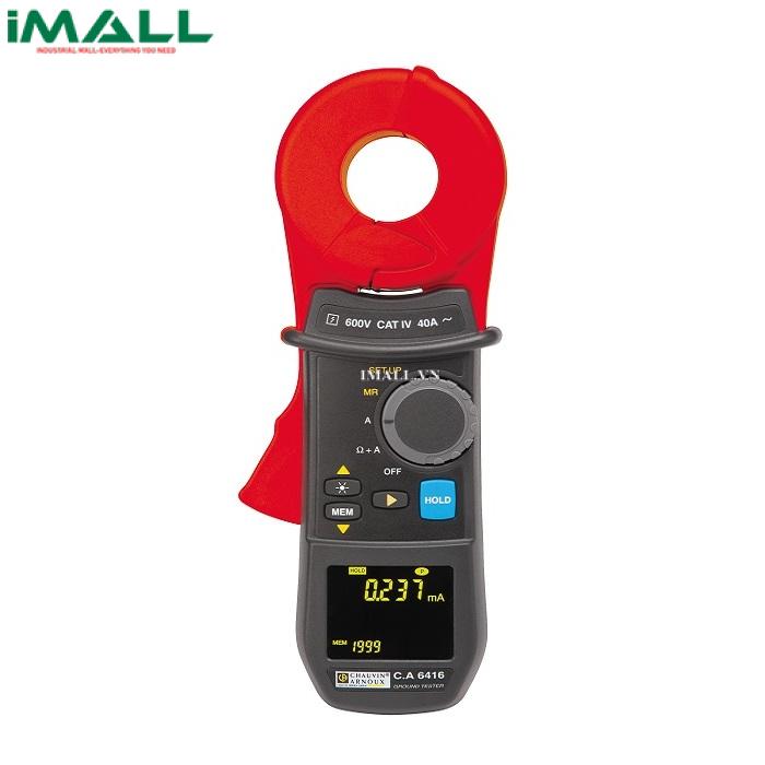 Ampe kìm đo điện trở tiếp đất và kiểm tra mạch vòng Chauvin Arnoux C.A 6416 (P01122015)