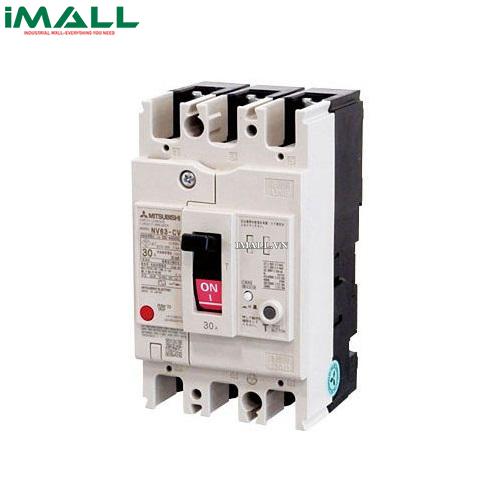 Cầu dao chống giật (ELCB) Mitsubishi NV63-HV 3P 40A (10kA 1.2.500mA)