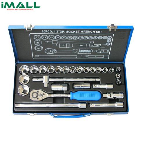 Bộ tuýp 1/2" 26 chi tiết C-MART CK0010-TZ (10~32mm)