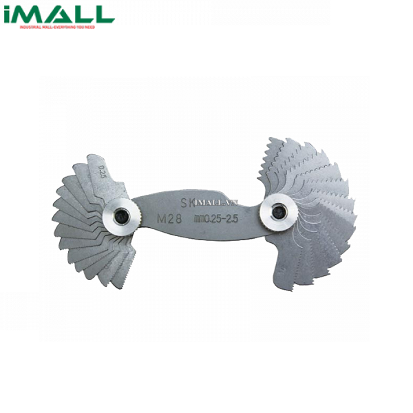 Bộ dưỡng đo bước ren hệ mét 28 lá Niigata Seiki M28