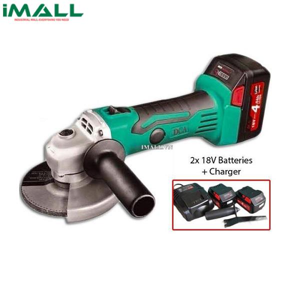 Máy mài góc dùng pin DCA ADSM02-100 (18V / 100mm)
