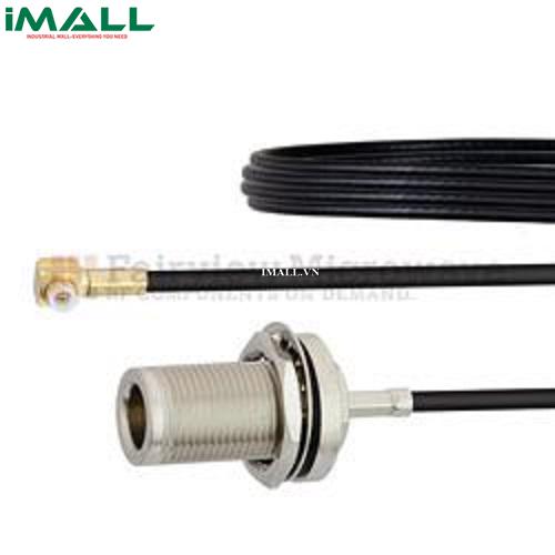Cáp RA MMBX Plug - N Female Fairview FMCA1441 (RG174 Coax; 3 GHz )