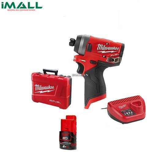 Máy vặn vít pin Milwaukee FUEL M12 FID-201C (SET 1x2Ah) (12V)