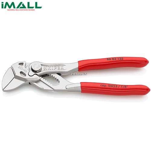 Kìm Mỏ Lết mini (125mm, Ø23mm) Knipex 86 03 125