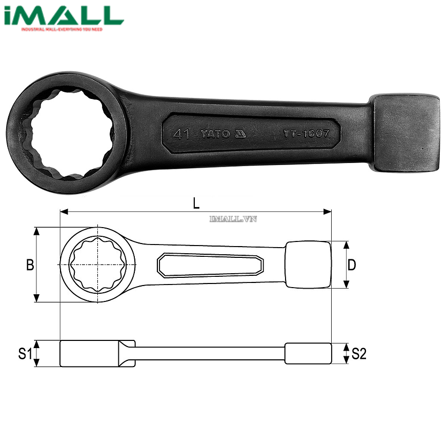 Cờ lê vòng đóng Yato YT-1603 (30mm)