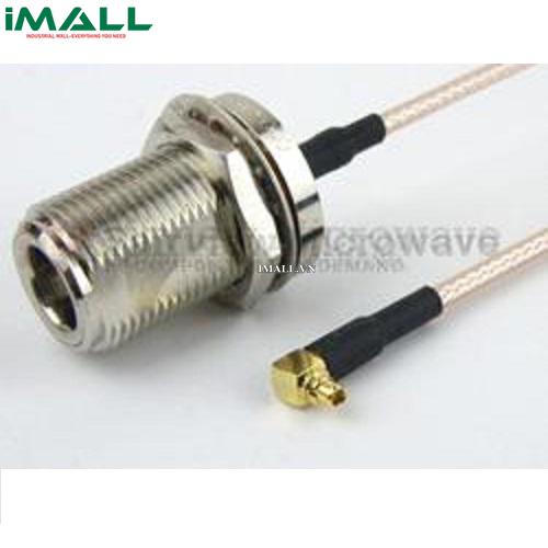 Cáp N Female Bulkhead - RA MMCX Plug Fairview FMC1119315 ( RG-316 Coax; 3 GHz )