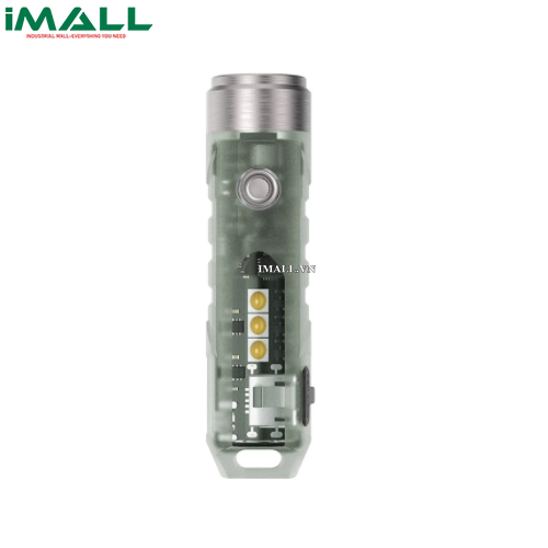 ĐÈN PIN MINI ROVYVON AURORA A5X PHIÊN BẢN LED NICHIA 219C 450 LUMEN LED THÂN TRẮNG KÈM UV SẠC USB PIN 330 MAH (KÈM THEO)