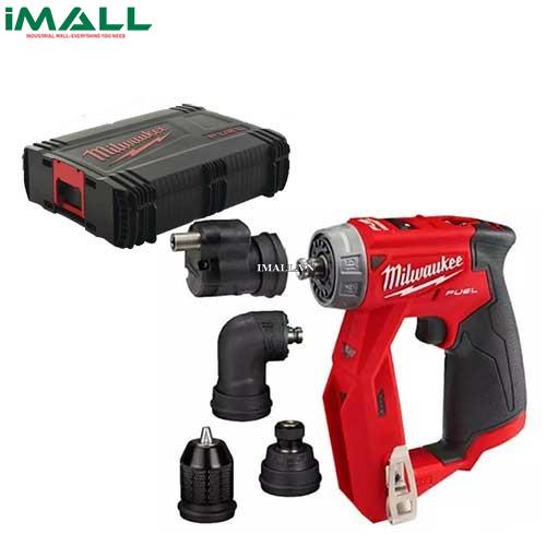 Thân máy khoan vặn vít đa góc 4 đầu Milwaukee M12 FDDXKIT-0