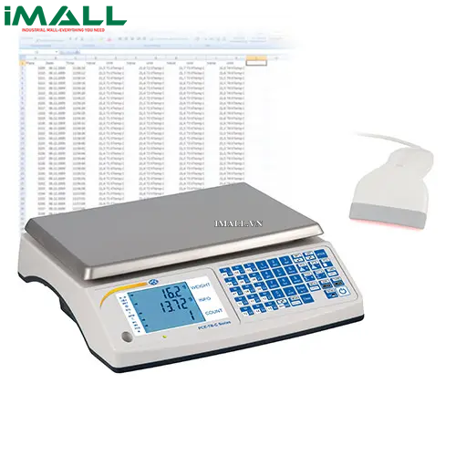 Cân đếm công nghiệp (6 kg; 0.2 g, kèm phần mềm) PCE-TB 6C