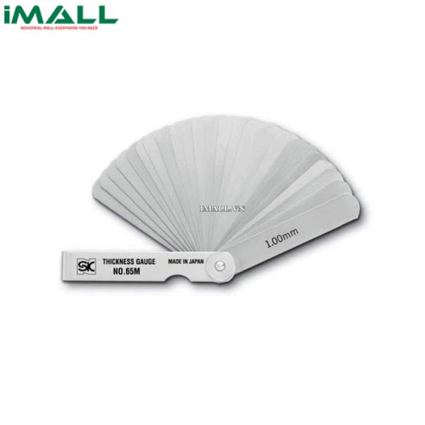 Bộ căn lá đo độ dày Niigata Seiki 100MZ (25 lá 100mm, 0.03~1 mm)