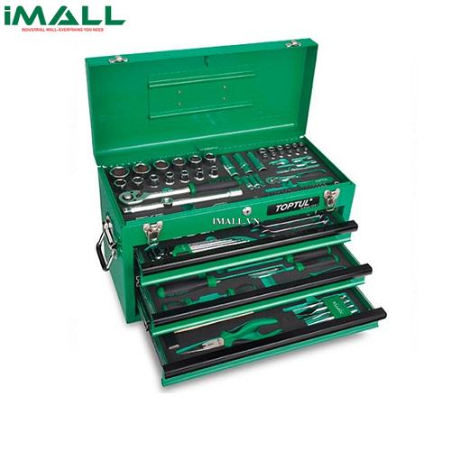 Tủ đồ nghề 3 ngăn 114 chi tiết toptul GCAZ114A