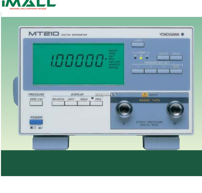 Áp kế kỹ thuật số YOKOGAWA 767371 (0~10 kPa, ±0.01% full scale)