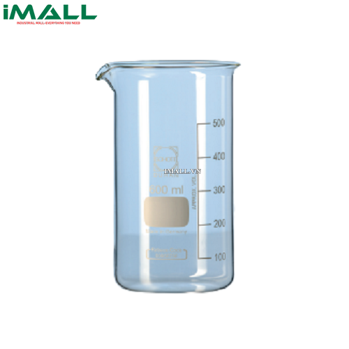 Cốc đốt cao thành 600ml, cao 150mm Duran 211164804