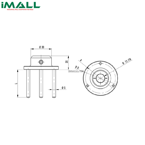 Thước đo độ sâu lỗ (844 Dt-3) Mahr 4484811