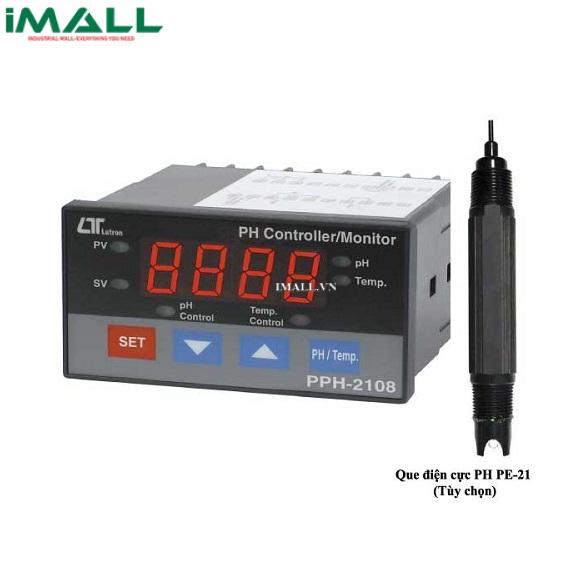 Bộ điều khiển nhiệt độ và pH Lutron PPH-2108