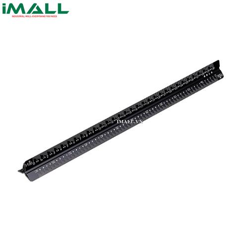 Thước tỉ lệ tam giác – Thước Nhôm 3 cạnh 6 tỉ lệ vạch Kaidan Niigata Seiki TSBA-30KD