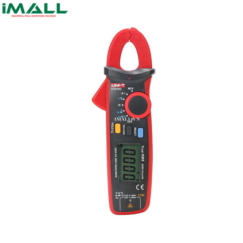 Ampe kìm UNI-T UT210C (AC/DC 200A,True RMS)