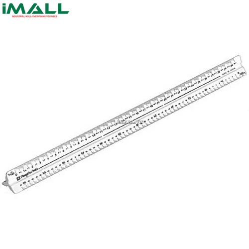 Thước tỉ lệ tam giác – Thước Nhôm 3 cạnh 6 tỉ lệ vạch Kaidan Niigata Seiki TSIA-15KD