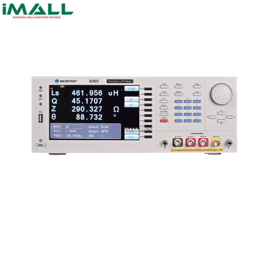 Máy đo LCR để bàn MICROTEST 6363 (10Hz-20kHz)