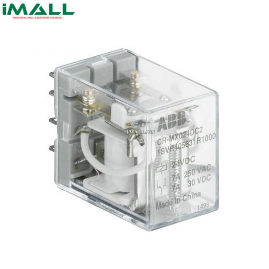 Rơ le trung gian ABB CR-MX012DC2 (12VDC, 250V/7A, 1SVR405631R4000)