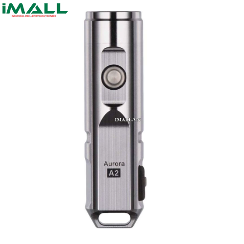 ĐÈN PIN ROVYVON AURORA A2X SILVER LED CREE XP-G3 650 LUMEN CỔNG SẠC USB PIN LIỀN THÂN 260MAH