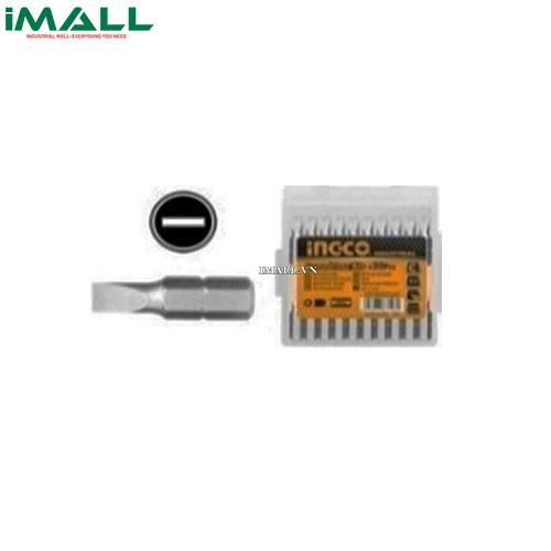 Bộ mũi vít dẹp (SL6x25mm) 25 cái INGCO SDB11SL513